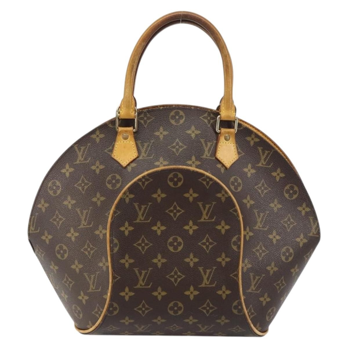 Louis Vuitton Ellipse Bag Monogram Canvas Brown Canvas Handbag (Pre-Owned)
