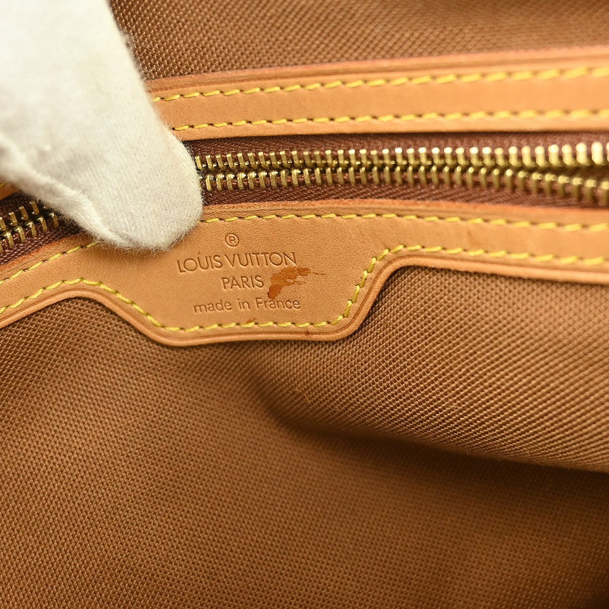 Louis Vuitton Cabas Piano Monogram Canvas Brown Canvas Tote Bag Bag (Pre-Owned)