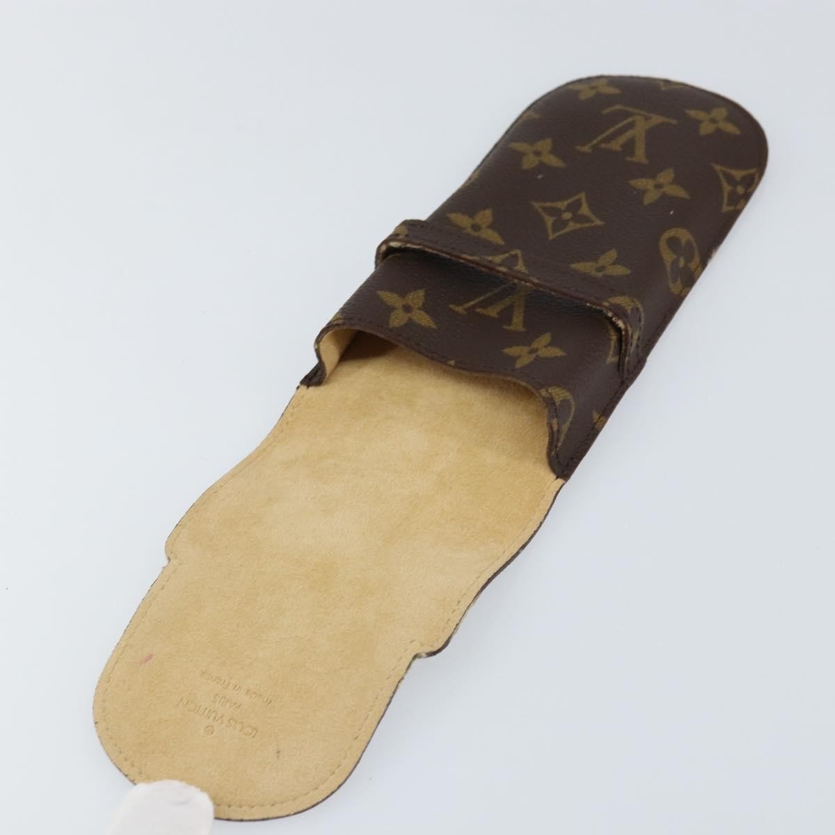 Louis Vuitton Etui À Lunette Canvas Brown Canvas Card Holders Accessory (Pre-Owned)
