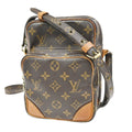 Louis Vuitton Amazone Bag Monogram Canvas Brown Canvas Shoulder Bag Bag (Pre-Owned)
