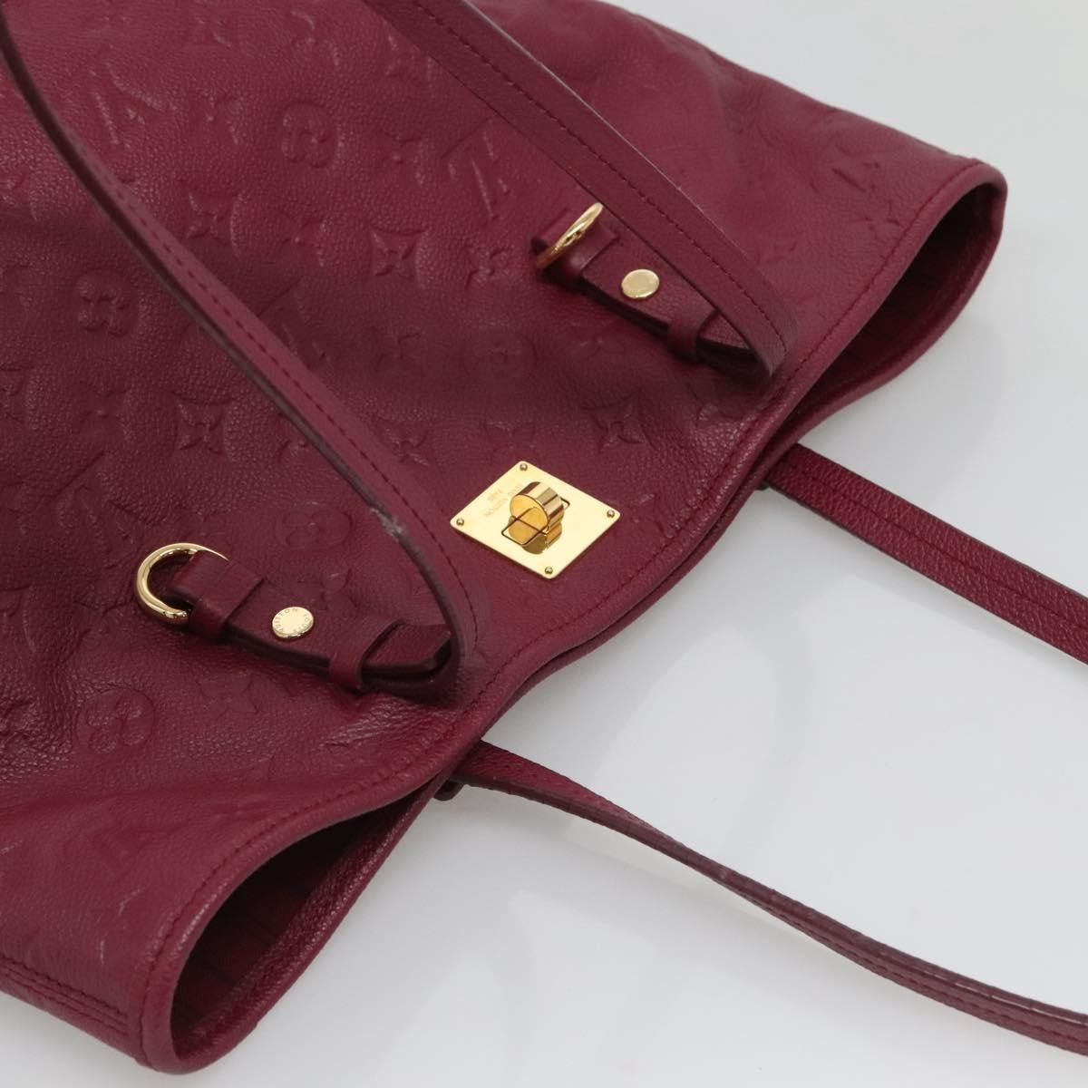 Louis Vuitton Citadine Handbag Monogram Empreinte Leather Purple Leather Tote Bag Bag (Pre-Owned)