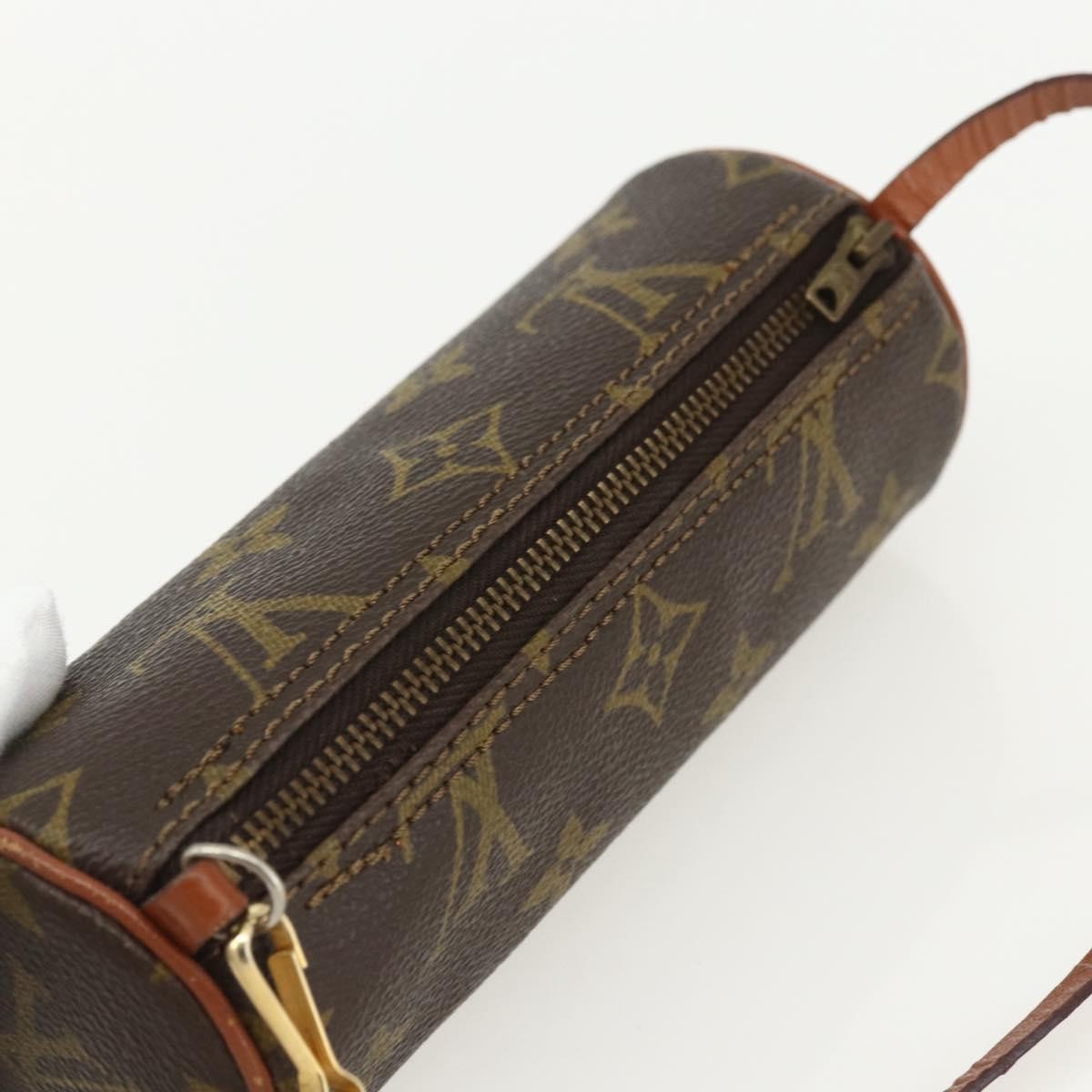 Louis Vuitton Papillon Pochette Monogram Canvas Brown Canvas Clutche & Pouche Bag (Pre-Owned)