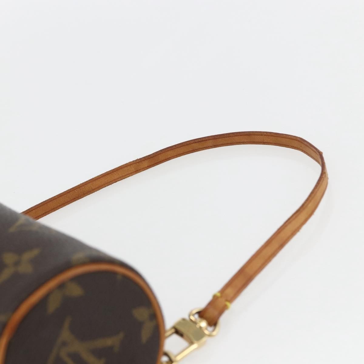 Louis Vuitton Papillon Pochette Monogram Canvas Brown Canvas Clutche & Pouche Bag (Pre-Owned)