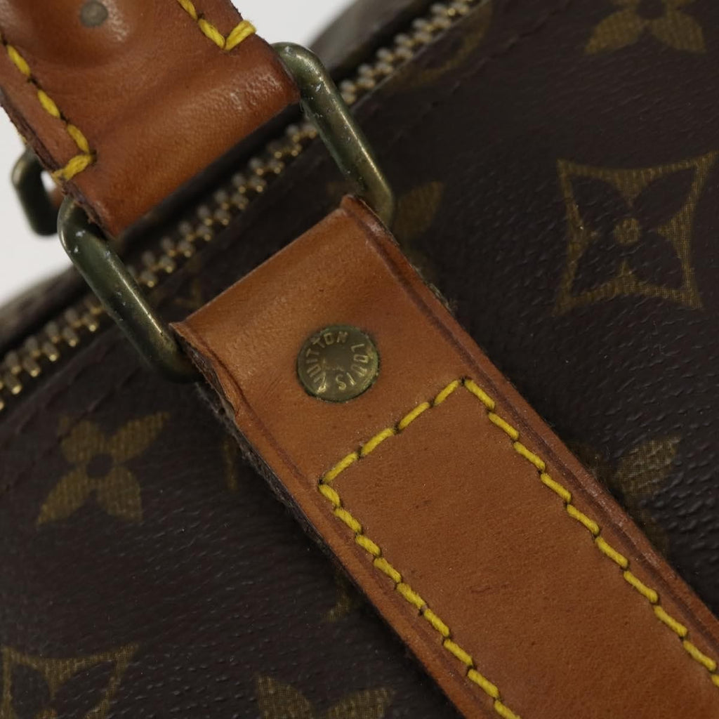 Louis Vuitton Keepall Bag Monogram Canvas Brown Canvas Travel Bag Bag (Pre-Owned)