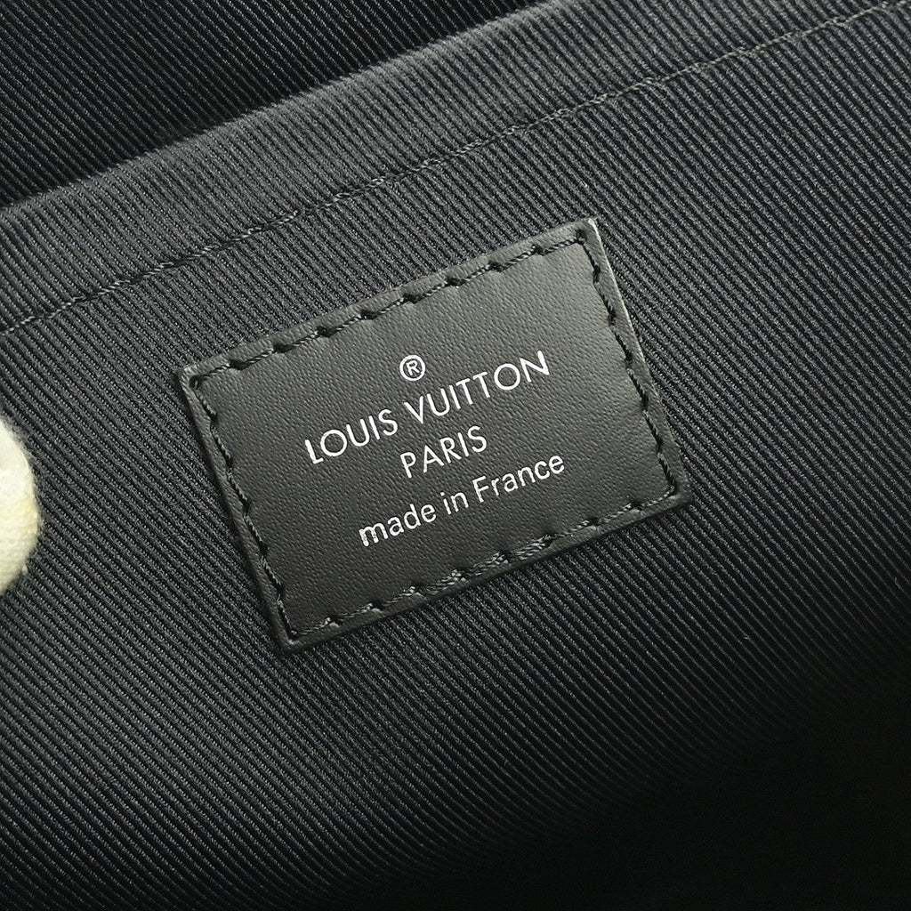 Louis Vuitton Discovery Pochette Monogram Eclipse Canvas Black Canvas Clutche & Pouche Bag (Pre-Owned)