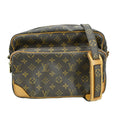 Louis Vuitton Nil Messenger Bag Monogram Canvas Brown Canvas Shoulder Bag Bag (Pre-Owned)