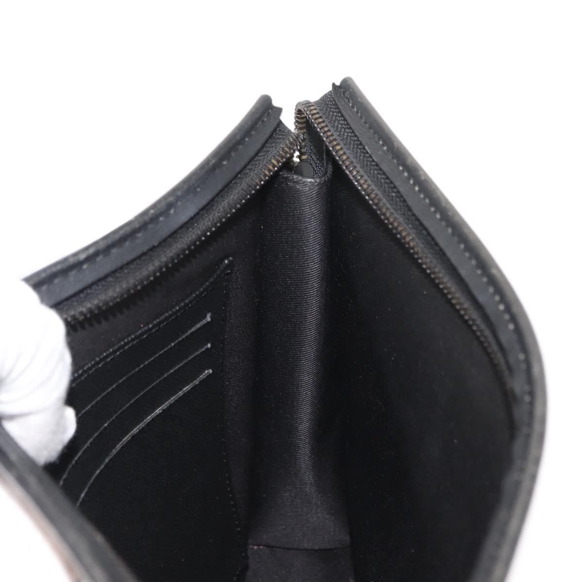 Louis Vuitton Pochette Voyage Monogram Eclipse Canvas Gray Canvas Clutche & Pouche Bag (Pre-Owned)