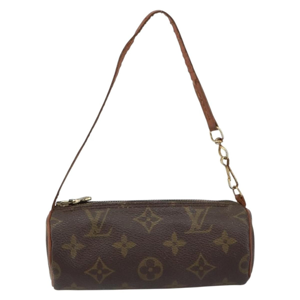 Louis Vuitton Papillon Pochette Monogram Canvas Brown Canvas Clutche & Pouche Bag (Pre-Owned)
