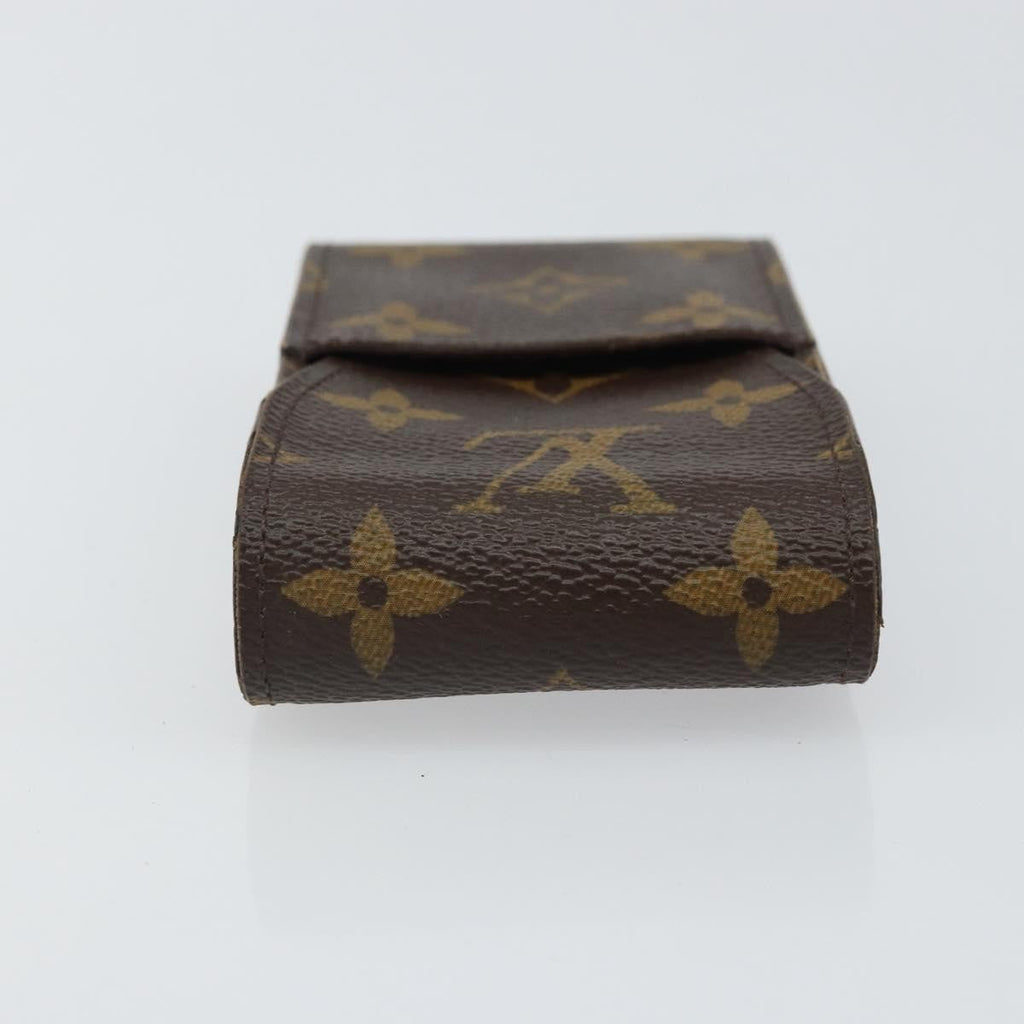 Louis Vuitton Etui Cigarette Case Monogram Canvas Brown Canvas Wallets Accessory (Pre-Owned)