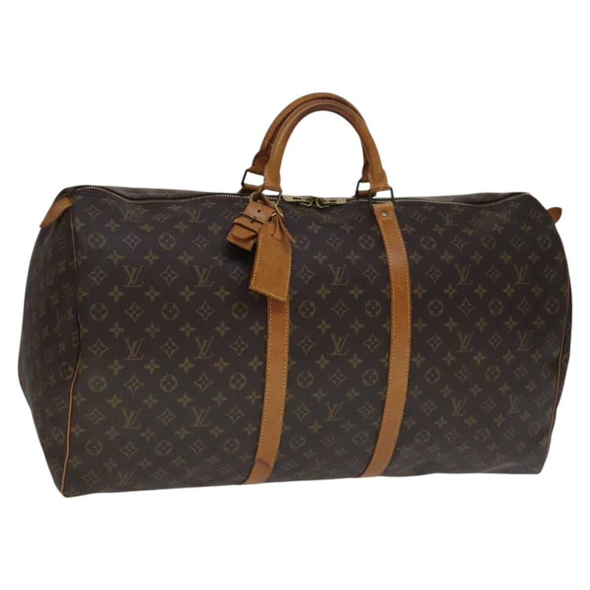 Louis Vuitton Keepall Bag Monogram Canvas Multicolour Canvas Bag (Pre-Owned)