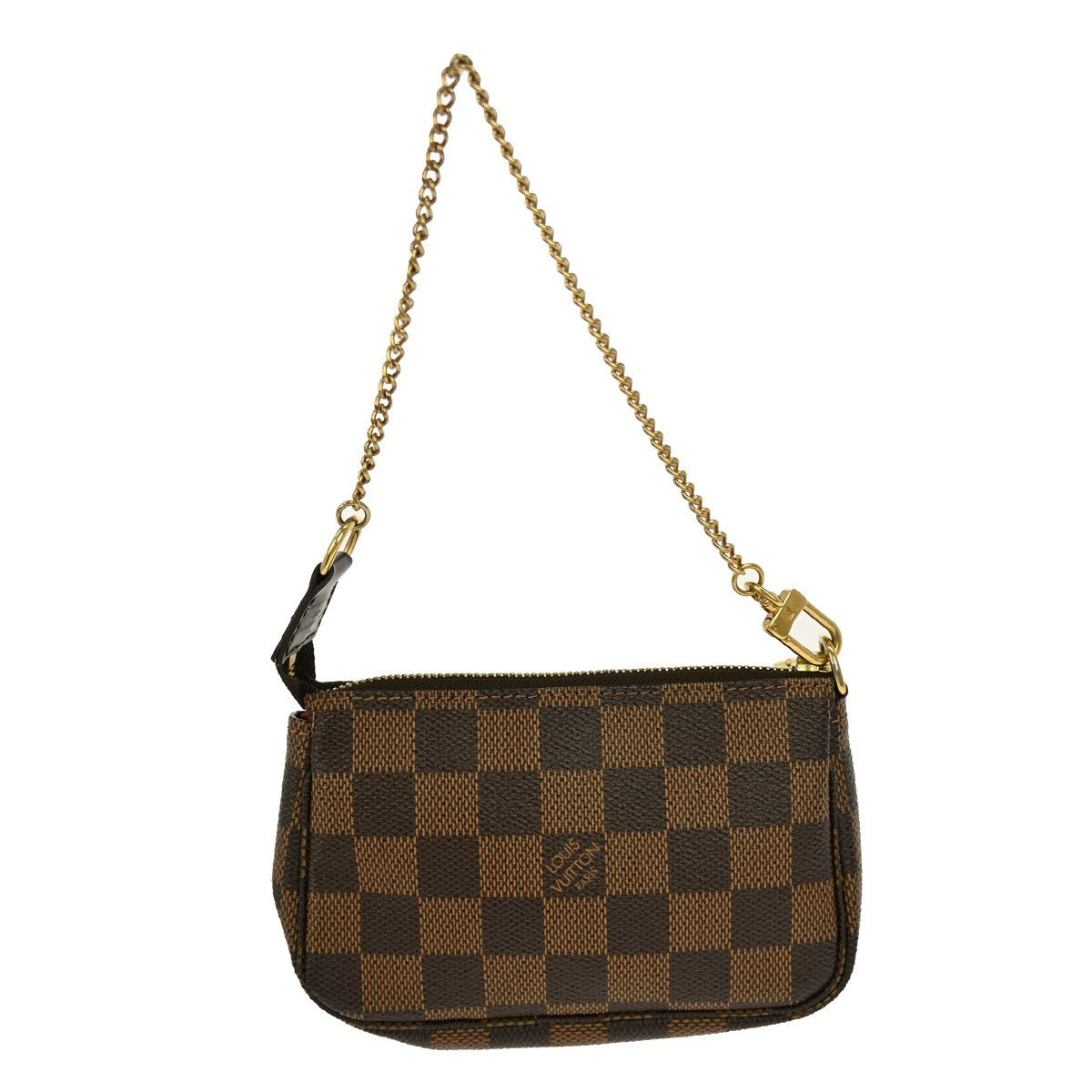 Louis Vuitton Pochette Accessoires Limited Edition Monogram Trunk Brown Canvas Clutche & Pouche Bag (Pre-Owned)