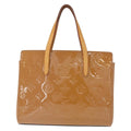 Louis Vuitton Catalina Handbag Monogram Vernis Pink Patent_Leather Handbag (Pre-Owned)