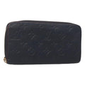 Louis Vuitton Portefeuille Zippy Monogramme Empreinte Monogramme Empreinte Navy Leather Wallets Accessory (Pre-Owned)