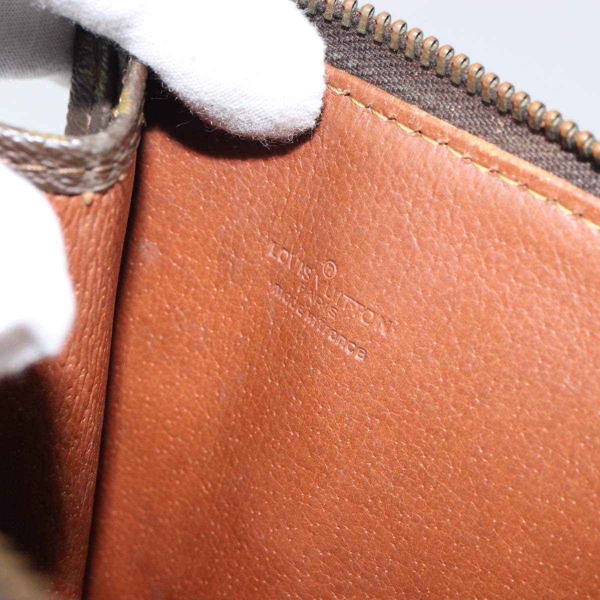 Louis Vuitton Poche Documents Monogram Canvas Brown Canvas Clutche & Pouche Bag (Pre-Owned)