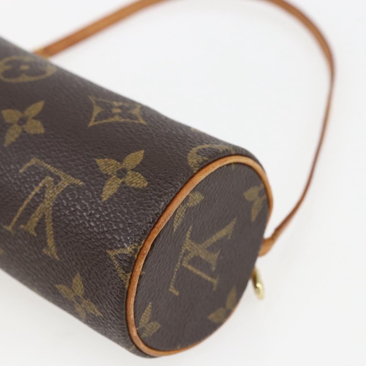 Louis Vuitton Papillon Pochette Monogram Canvas Brown Canvas Clutche & Pouche Bag (Pre-Owned)