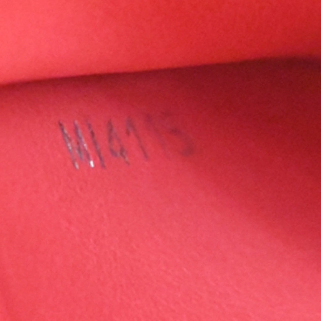 Louis Vuitton Capucines Bag Leather Red Leather Handbag (Pre-Owned)
