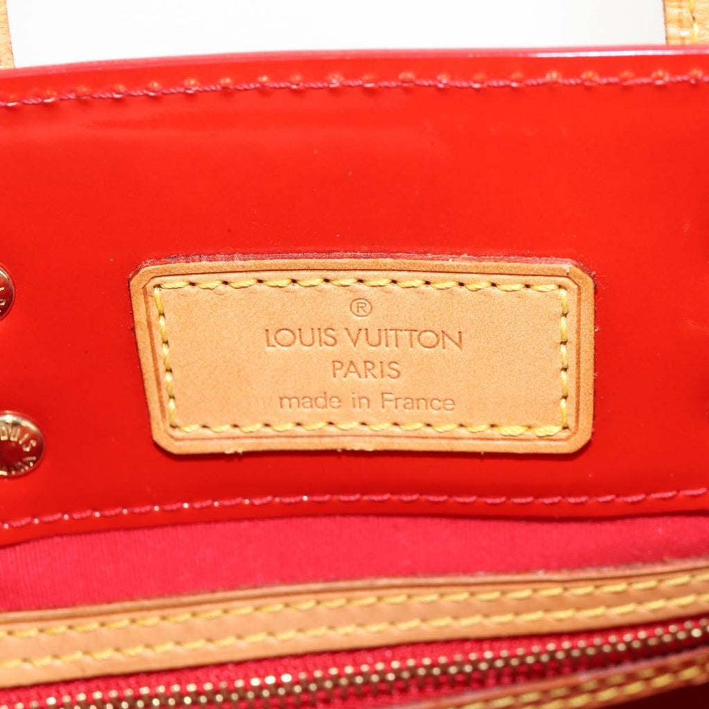 Louis Vuitton Reade Handbag Monogram Vernis Red Patent_Leather Handbag (Pre-Owned)