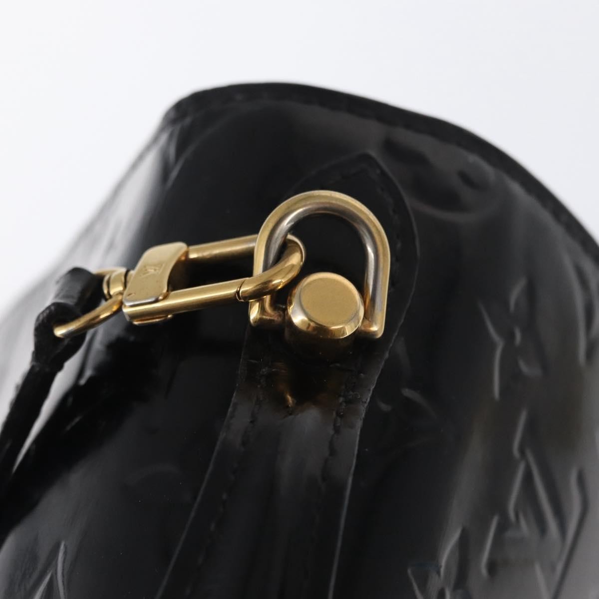 Louis Vuitton Mirada Handbag Monogram Vernis Black Patent_Leather Handbag (Pre-Owned)