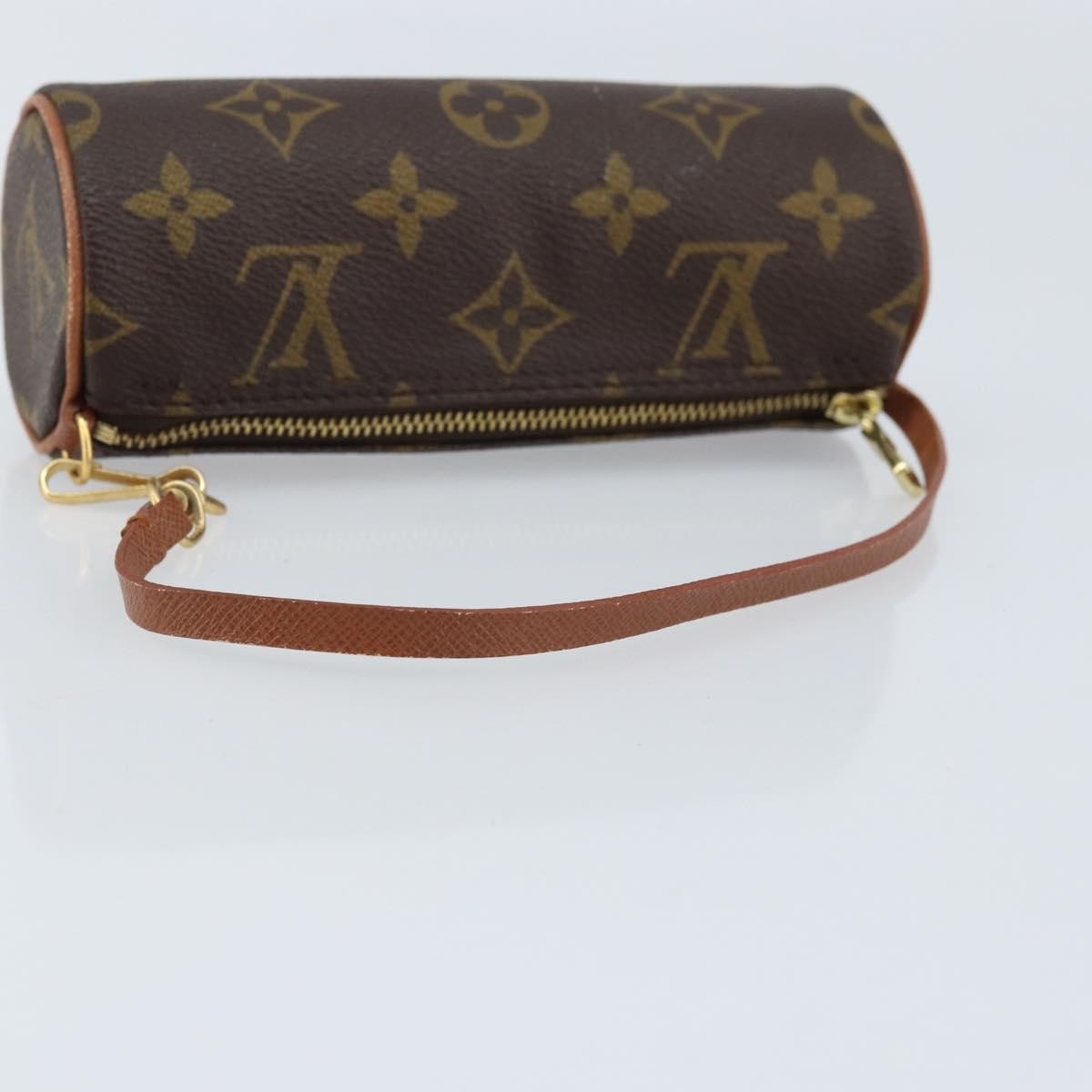 Louis Vuitton Papillon Pochette Monogram Canvas Brown Canvas Clutche & Pouche Bag (Pre-Owned)