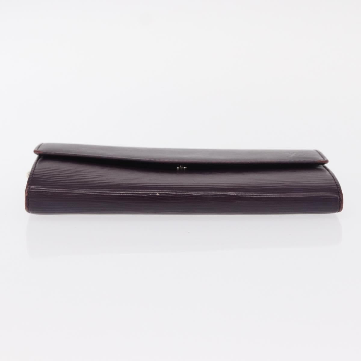 Louis Vuitton Vintage Sarah Wallet Epi Leather Purple Leather Wallets Accessory (Pre-Owned)