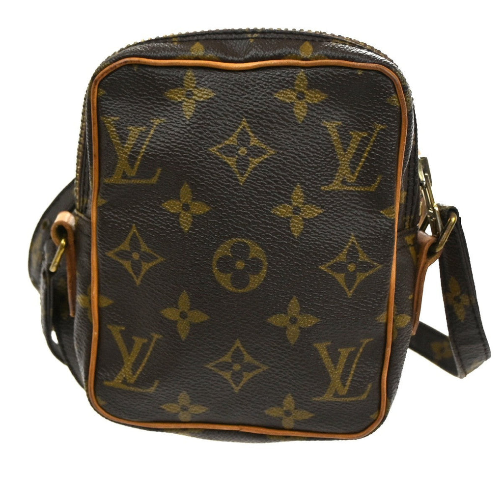 Louis Vuitton Danube Handbag Monogram Canvas Brown Canvas Clutche & Pouche Bag (Pre-Owned)