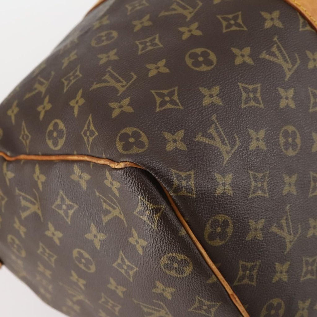 Louis Vuitton Keepall Bag Monogram Canvas Brown Canvas Travel Bag Bag (Pre-Owned)