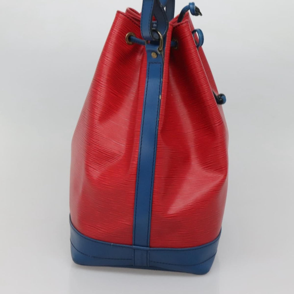 Louis Vuitton Bicolor Noe Handbag Epi Leather Red Leather Bag (Pre-Owned)
