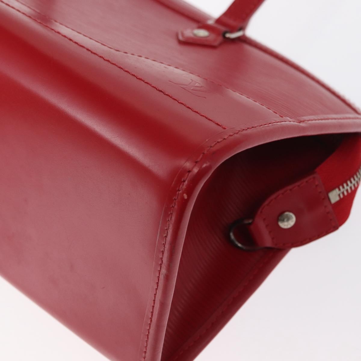 Louis Vuitton Madeleine Handbag Epi Leather Red Epi Leather Handbag (Pre-Owned)