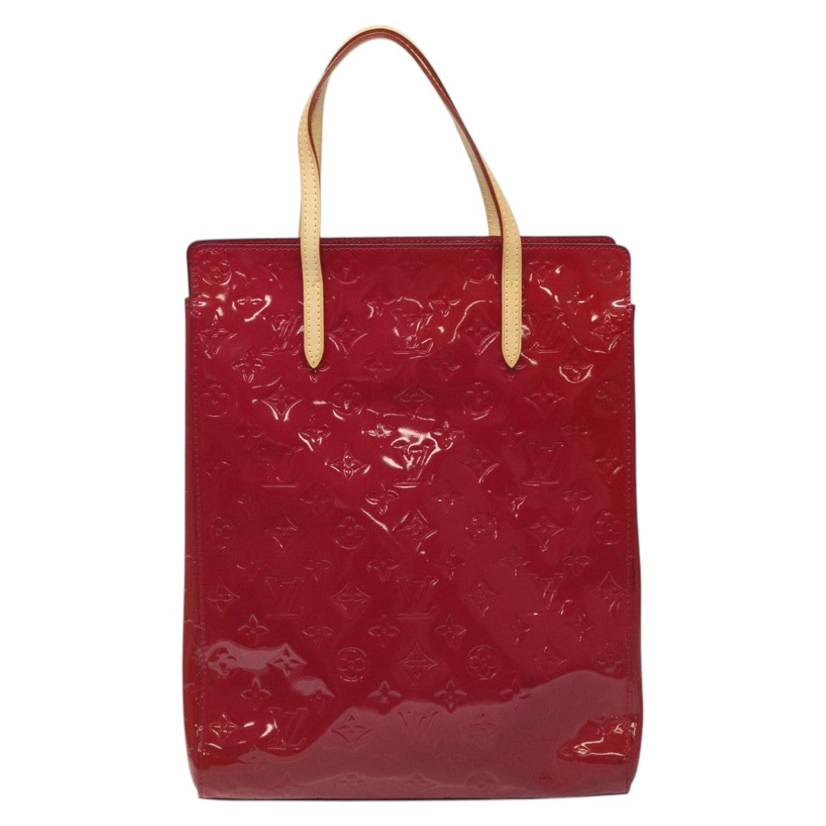 Louis Vuitton Catalina Handbag Monogram Vernis Pink Patent_Leather Bag (Pre-Owned)