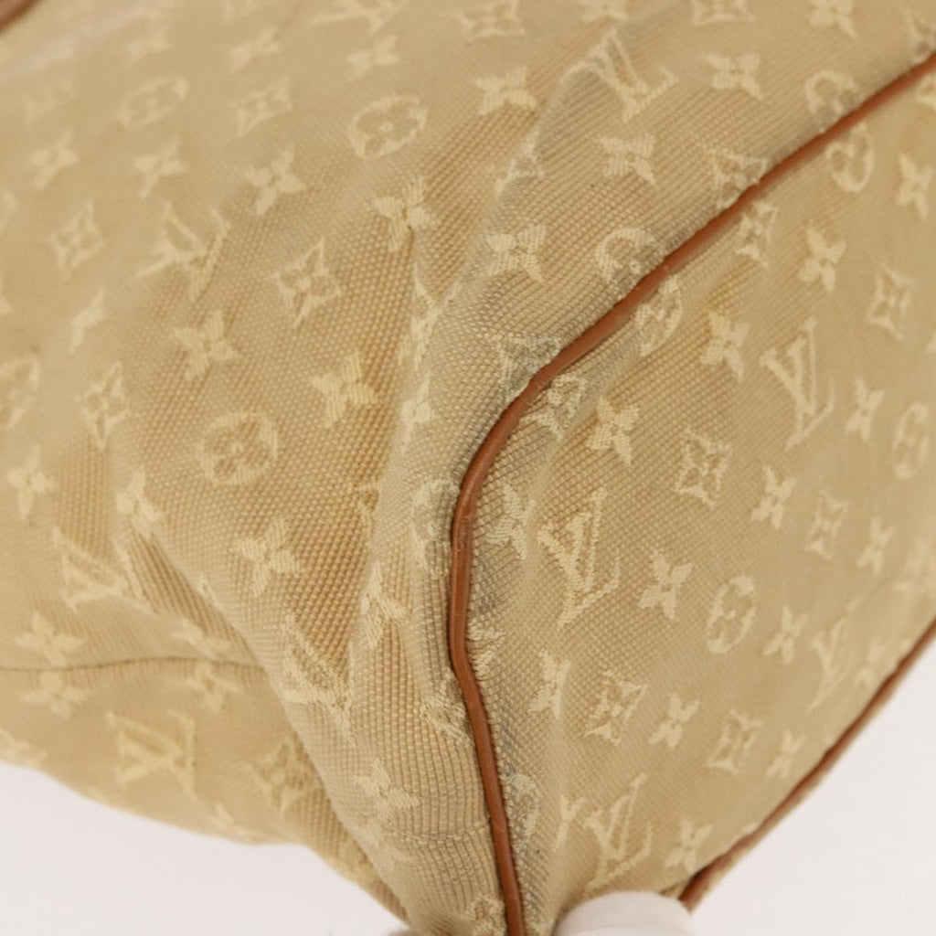Louis Vuitton Lucille Handbag Mini Lin Beige Canvas Tote Bag Bag (Pre-Owned)