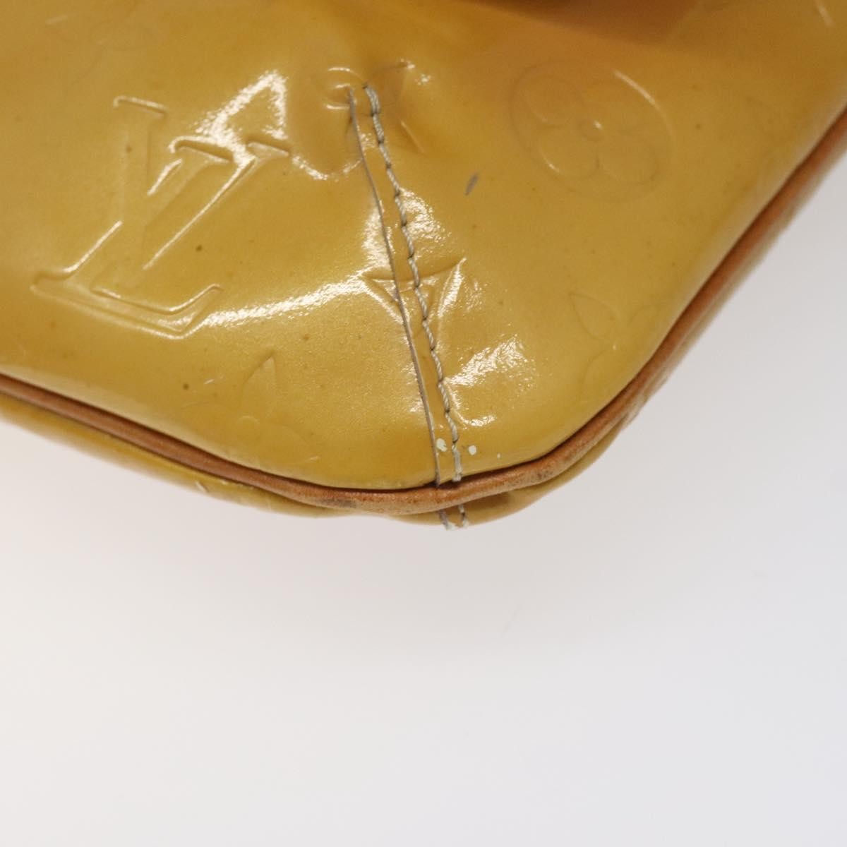 Louis Vuitton Thompson Street Handbag Monogram Vernis Beige Patent_Leather Bag (Pre-Owned)