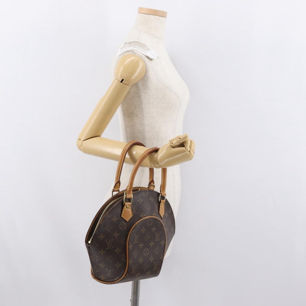 Louis Vuitton Ellipse Bag Monogram Canvas Brown Canvas Handbag (Pre-Owned)