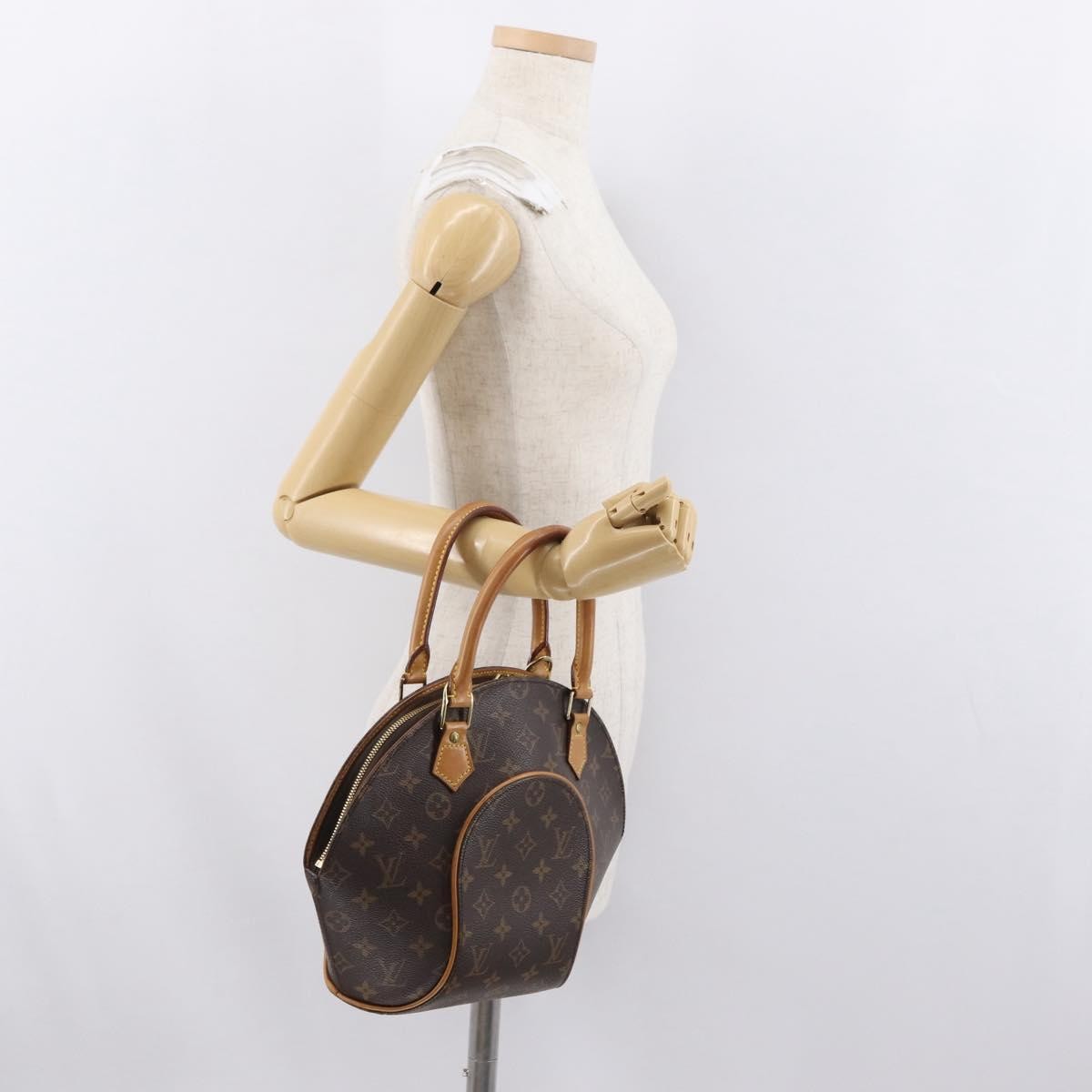 Louis Vuitton Ellipse Bag Monogram Canvas Brown Canvas Handbag (Pre-Owned)