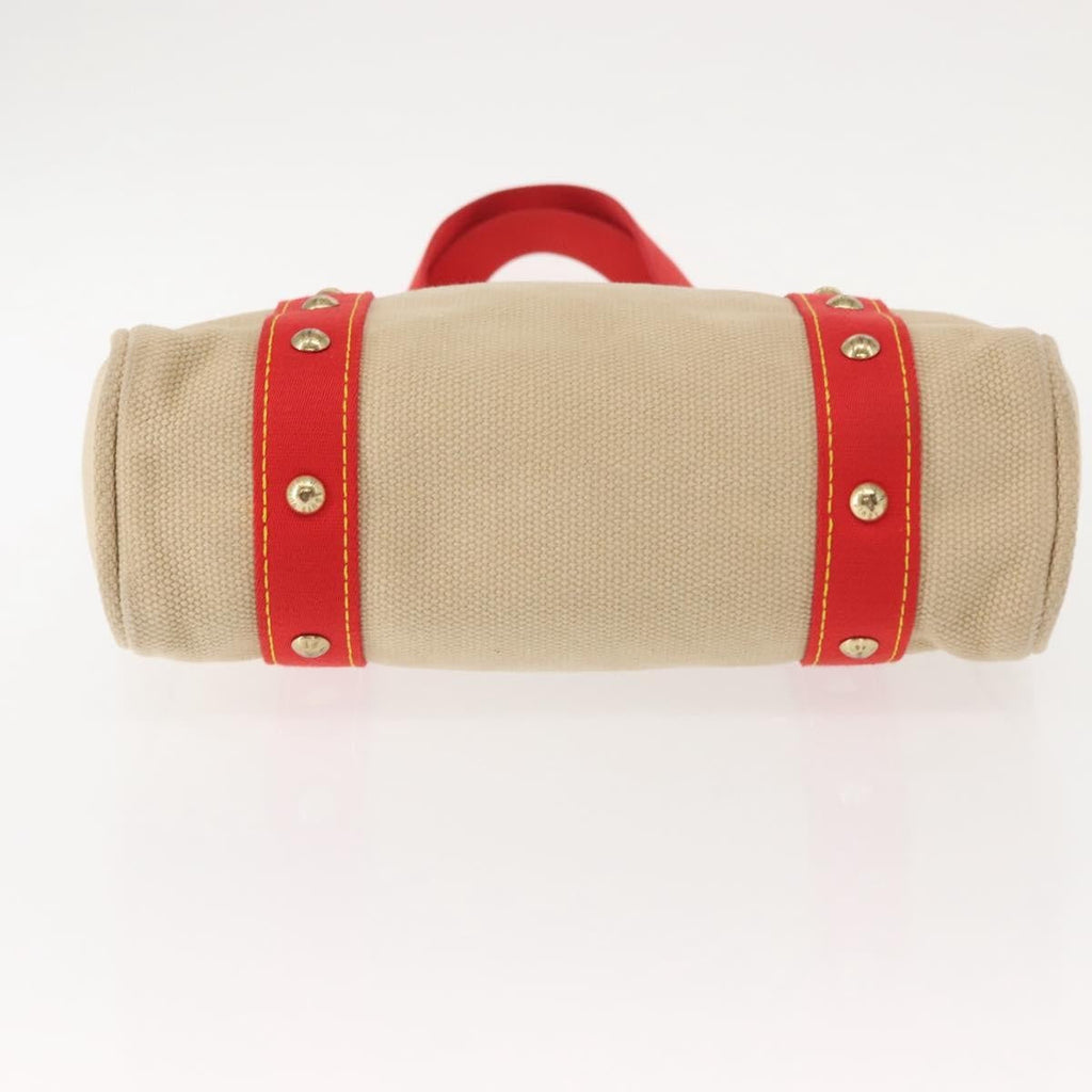Louis Vuitton Antigua Tote Canvas Beige Canvas Tote Bag Bag (Pre-Owned)