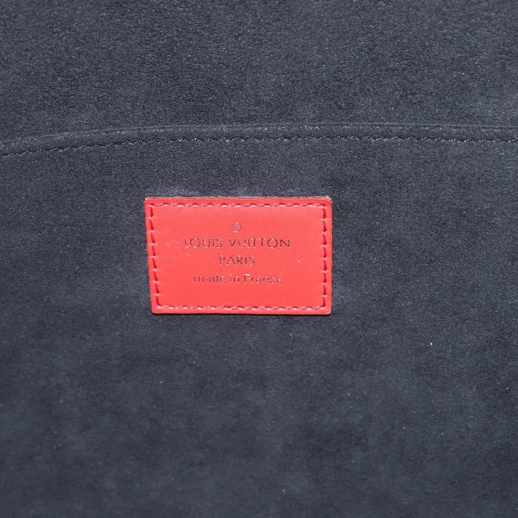 Louis Vuitton Pochette Jour Limited Edition Supreme Epi Leather Red Leather Clutche & Pouche Bag (Pre-Owned)