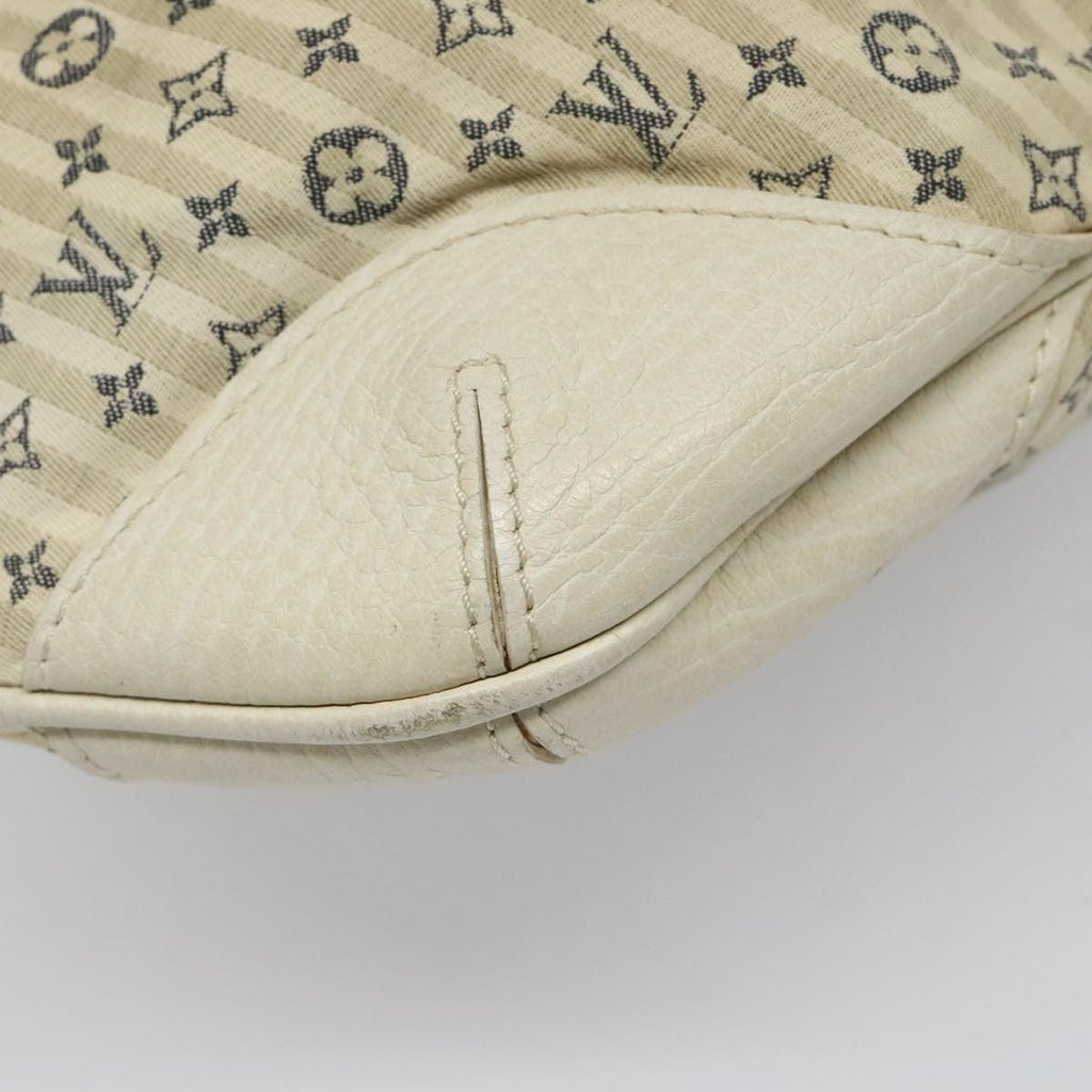 Louis Vuitton Marina Handbag Mini Lin Croisette Beige Canvas Bag (Pre-Owned)