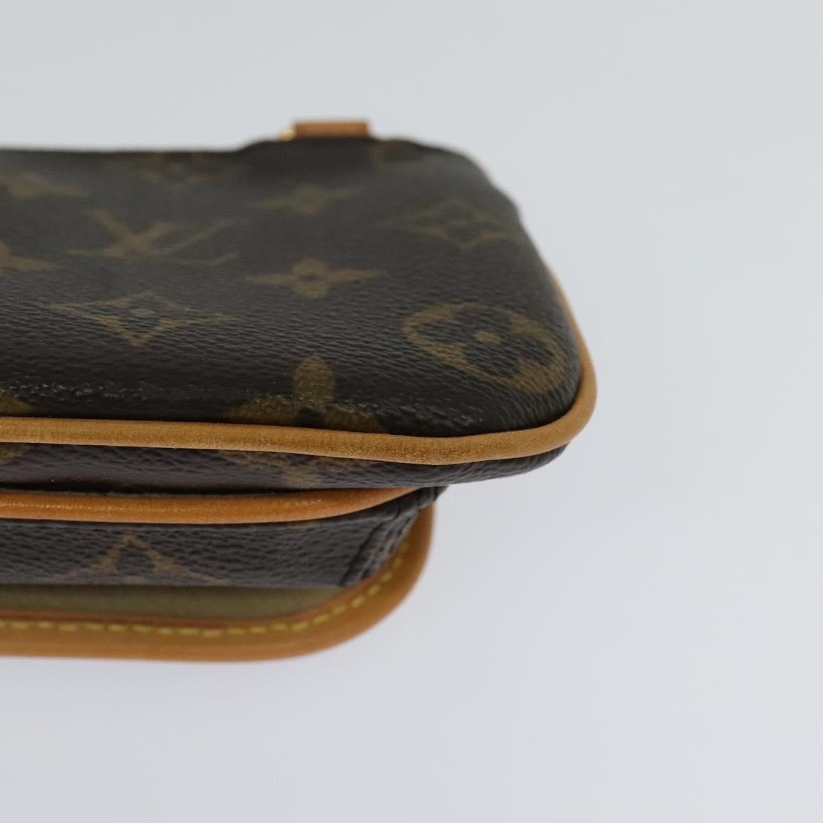 Louis Vuitton Tikal Wristlet Pochette Monogram Canvas Brown Canvas Bag (Pre-Owned)