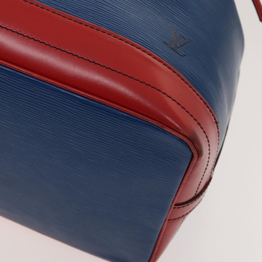 Louis Vuitton Tricolor Noe Handbag Epi Leather Blue Leather Bag (Pre-Owned)