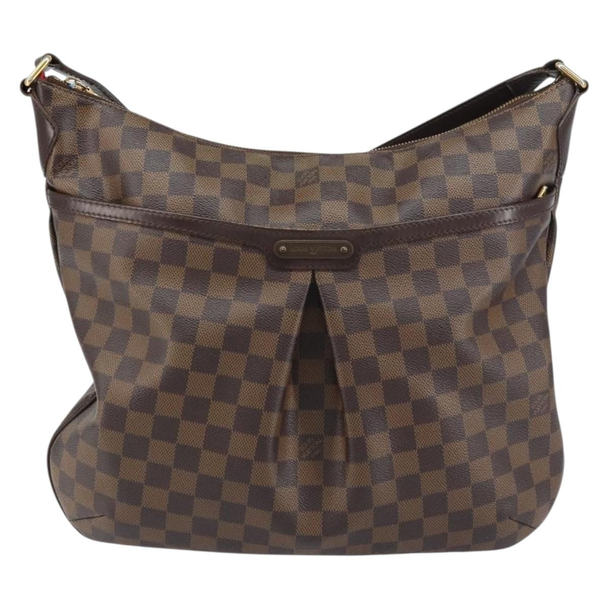 Louis Vuitton Bloomsbury Handbag Damier Brown Canvas Shoulder Bag Bag (Pre-Owned)
