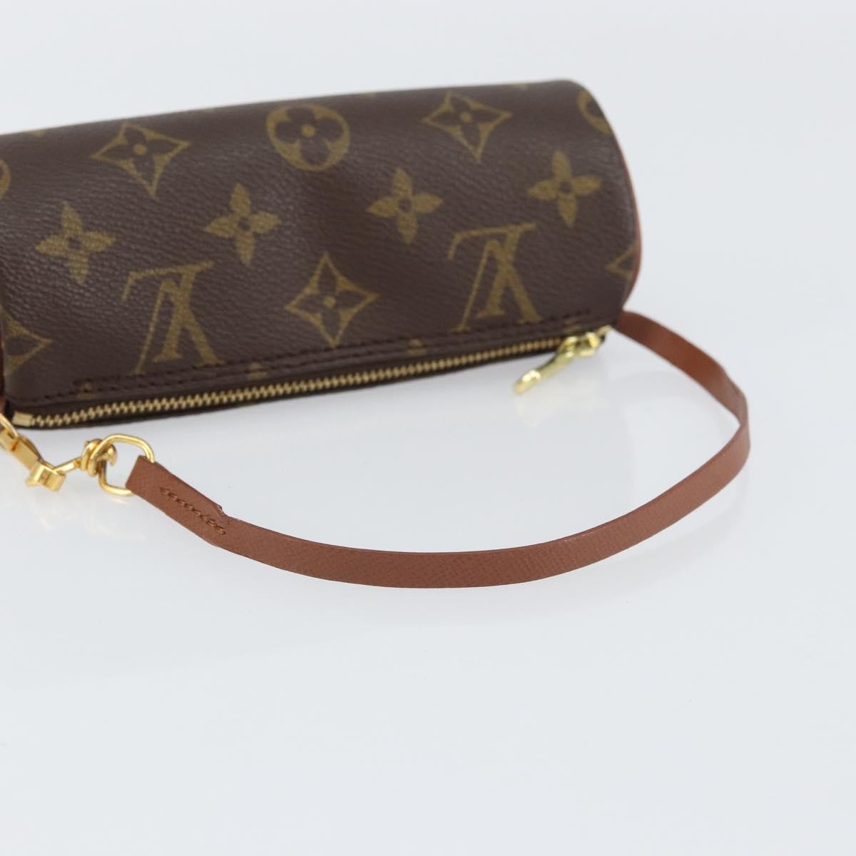 Louis Vuitton Papillon Pochette Monogram Canvas Brown Canvas Clutche & Pouche Bag (Pre-Owned)