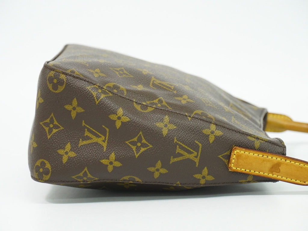 Louis Vuitton Monogram Looping Handbag Monogram Canvas Brown Canvas Shoulder Bag Bag (Pre-Owned)