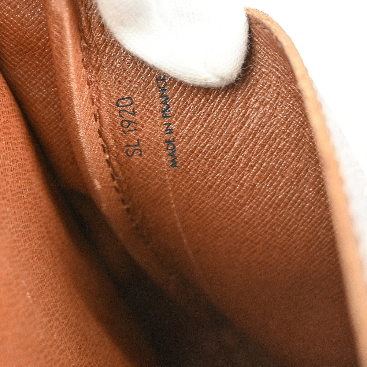 Louis Vuitton Cartouchiere Handbag Monogram Canvas Brown Canvas Shoulder Bag Bag (Pre-Owned)