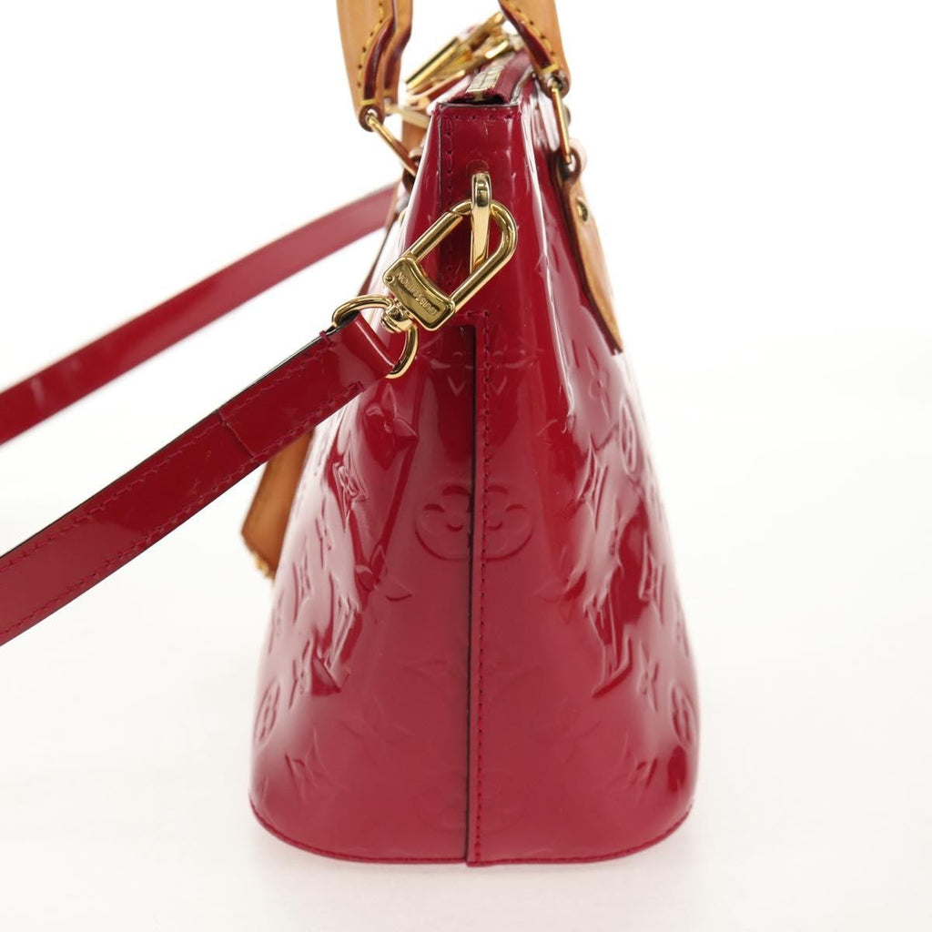 Louis Vuitton Montebello Handbag Monogram Vernis Pink Patent_Leather Handbag (Pre-Owned)