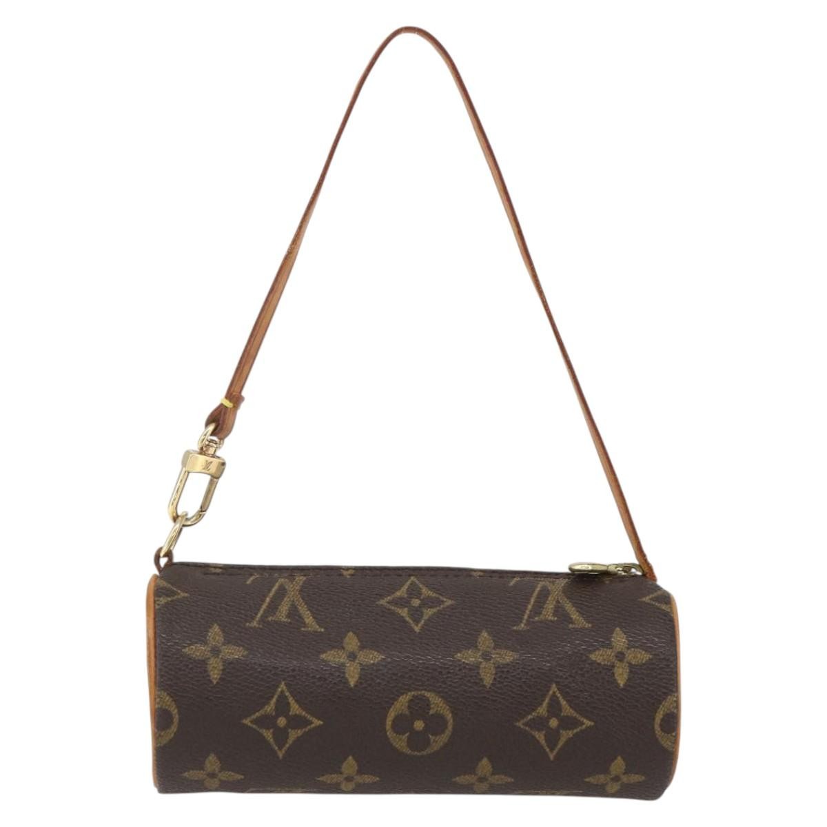 Louis Vuitton Papillon Pochette Monogram Canvas Brown Canvas Clutche & Pouche Bag (Pre-Owned)