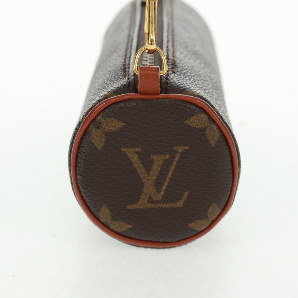 Louis Vuitton Papillon Pochette Monogram Canvas Brown Canvas Clutche & Pouche Bag (Pre-Owned)