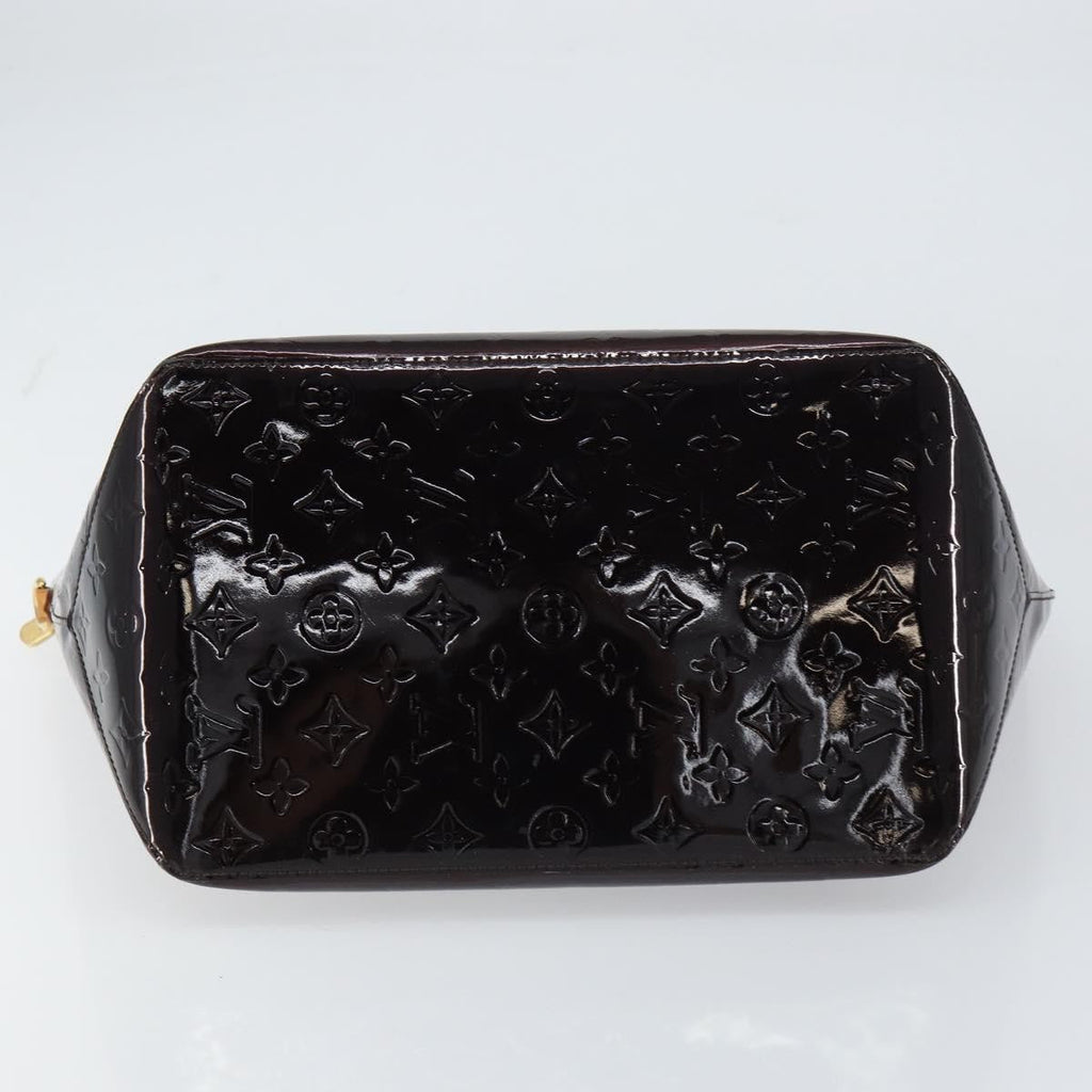 Louis Vuitton Bellevue Handbag Monogram Vernis Brown Patent_Leather Tote Bag Bag (Pre-Owned)