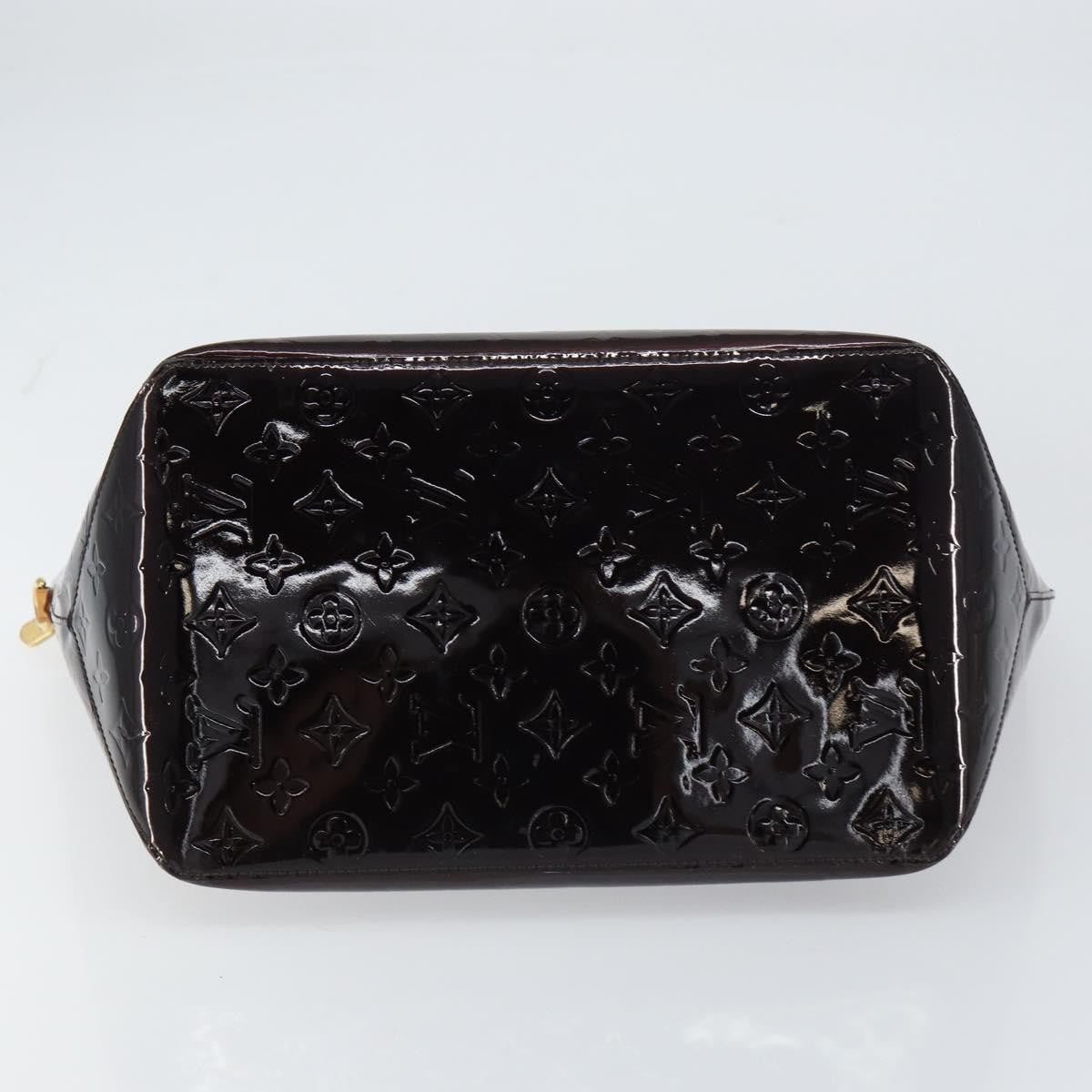 Louis Vuitton Bellevue Handbag Monogram Vernis Brown Patent_Leather Tote Bag Bag (Pre-Owned)