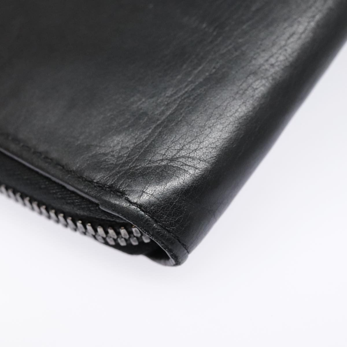 Louis Vuitton Zippy Wallet Vertical Monogram Shadow Leather Black Leather Wallets Accessory (Pre-Owned)