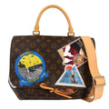Louis Vuitton Cindy Sherman Camera Messenger Bag Patch Embellished Monogram Canvas Brown Canvas Handbag (Pre-Owned)