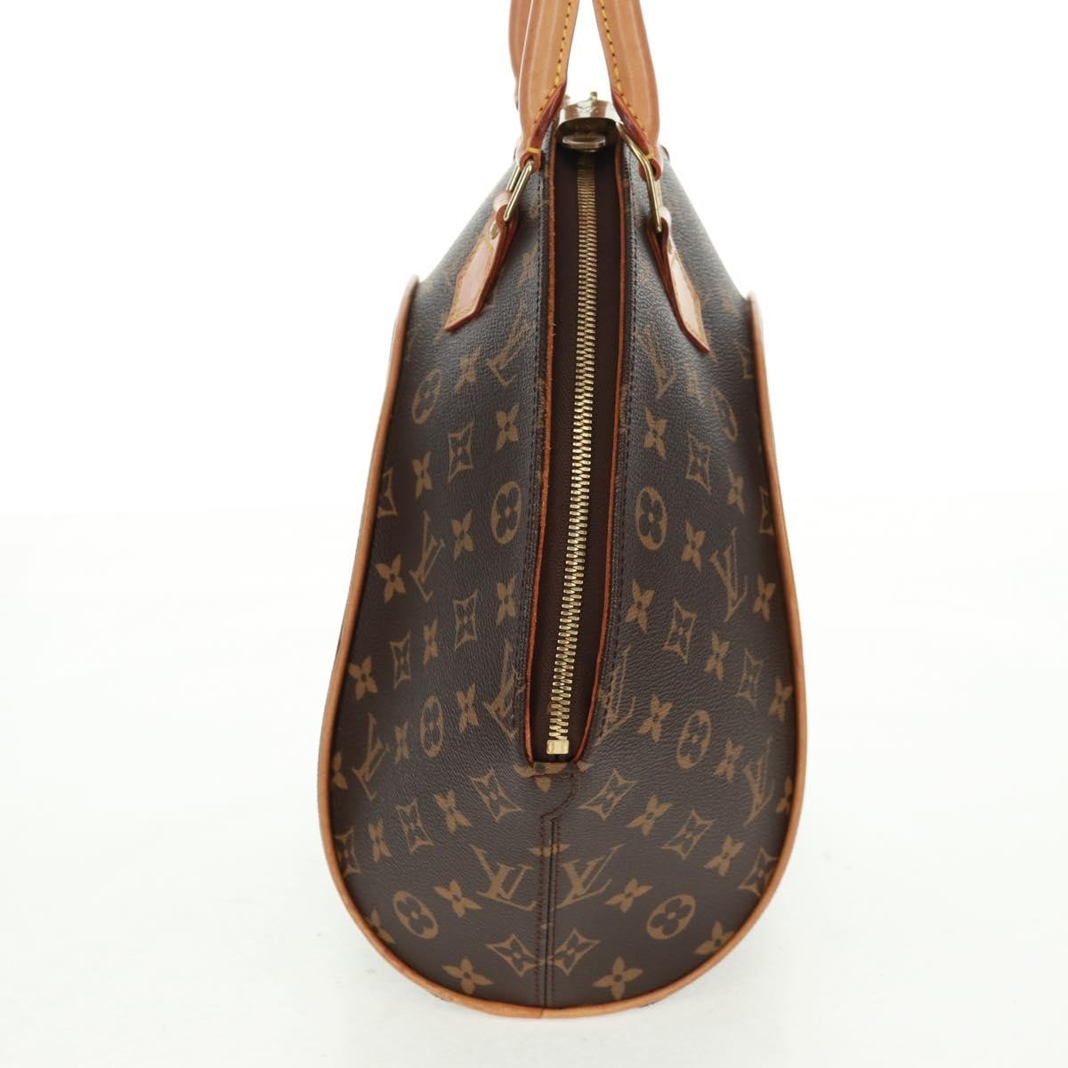 Louis Vuitton Ellipse Bag Monogram Canvas Brown Canvas Handbag (Pre-Owned)